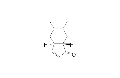 (3aR,7aS)-5,6-dimethyl-3a,4,7,7a-tetrahydroinden-1-one
