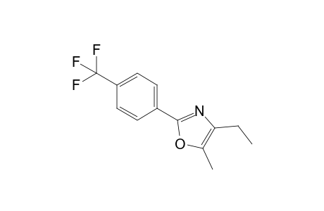 4-Ethyl-5-methyl-2-[4-(trifluoromethyl)phenyl]-1,3-oxazole