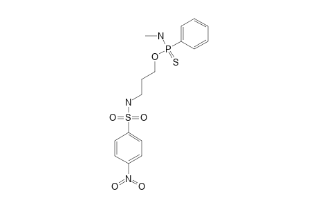 N-[3-(methylamino-phenyl-thiophosphoryl)oxypropyl]-4-nitro-benzenesulfonamide