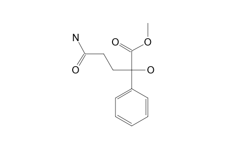 2-HYDROXY-2-PHENYLGLUTARAMIC ACID, METHYL ESTER
