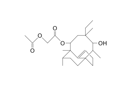 Acetoxy-acetic acid, 6-ethyl-2,3,4,5,6,7,8,9-octahydro-5-hydroxy-4-cyclopentacycloocten-8-yl ester (3aR-3aa, 4b,5a,6a,8b,9
