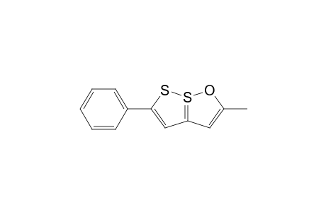 [1,2]Dithiolo[1,5-b][1,2]oxathiole-7-SIV, 2-methyl-5-phenyl-