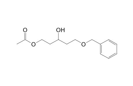 3-Hydroxy-5-(phenylmethoxy)pentan-1-ol - acetate