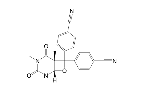 (Z)-7,7-BIS-(4-CYANOPHENYL)-2,4,6-TRIMETHYL-8-OXA-2,4-DIAZABICYCLO-[4.2.0]-OCTANE-3,5-DIONE