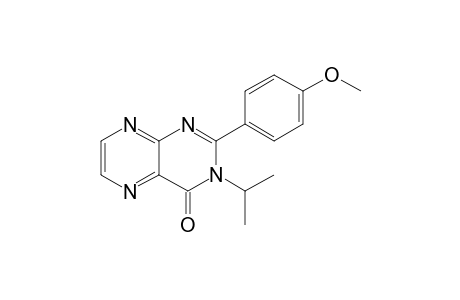 3-(Isopropyl)-2-(4-methoxyphenyl)-4(3H)-pteridinone