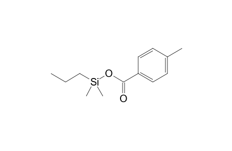 Dimethyl(propyl)silyl 4-methylbenzoate