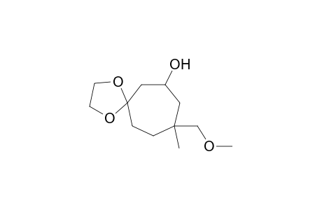 1,1-(Ethylenedioxy)-3-hydroxy-5-(methoxymethyl)-5-methylcycloheptane