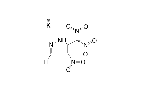 4-NITRO-3-DINITROMETHYLPYRAZOLE, POTASSIUM SALT
