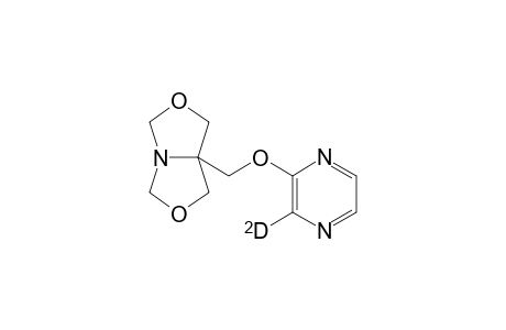 3-[2H]-2-[(3,7-Dioxa-r-1-azabicyclo[3.3.0]oct-c-5-yl)methoxy]pyrazine