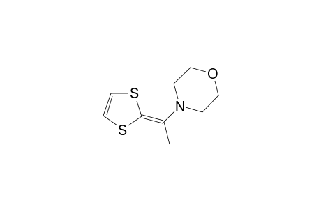 2-(1-Morpholinoethylidene)-1,3-dithiol