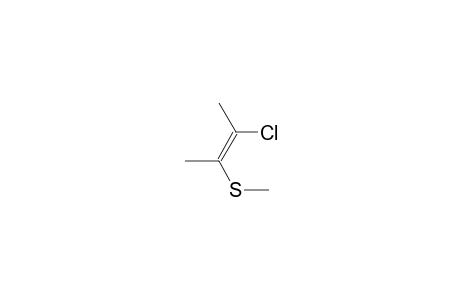 (Z)-2-chloranyl-3-methylsulfanyl-but-2-ene