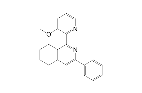 5,6,7,8-Tetrahydro-1-(3-methoxypyridin-2-yl)-3-phenylisoquinoline