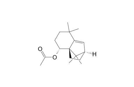 2H-2,4a-Methanonaphthalen-5-ol, 3,4,5,6,7,8-hexahydro-8,8,9,9-tetramethyl-, acetate, (2.alpha.,4a.alpha.,5.alpha.)-(.+-.)-