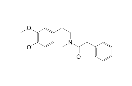 N-(3,4-Dimethoxyphenethyl)-N-methyl-2-phenylacetamide