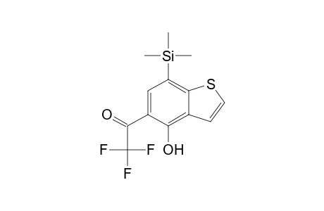 Ethanone, 2,2,2-trifluoro-1-[4-hydroxy-7-(trimethylsilyl)benzo[b]thien-5-yl]-