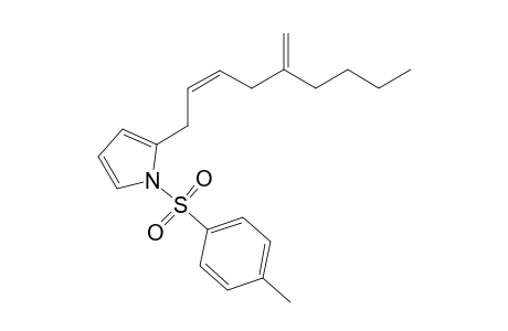 2-[(2Z)-5-Butylhexa-2,5-dien-1-yl]-1-[(4-methylphenyl)sulfonyl]-1H-pyrrole