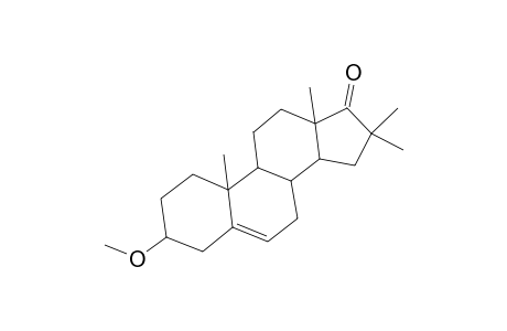 Androst-5-en-17-one, 3-methoxy-16,16-dimethyl-, (3.alpha.)-