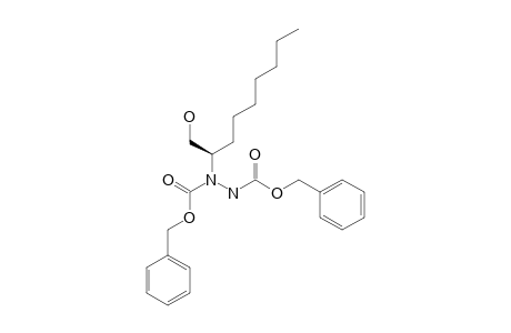 DIBENZYL-(R)-1-(1-HEPTYL-2-HYDROXYETHYL)-HYDRAZINE-1,2-DICARBOXYLATE