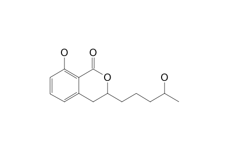 3-(4-HYDROXYPENTYL)-8-HYDROXY-3,4-DIHYDRO-ISOCOUMARIN
