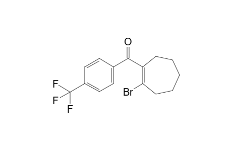 (2-bromocyclohept-1-enyl)(4-(trifluoromethyl)phenyl)methanone