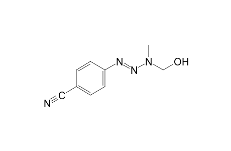 p-[3-(hydroxymethyl)-3-methyl-1-triazeno]benzonitrile