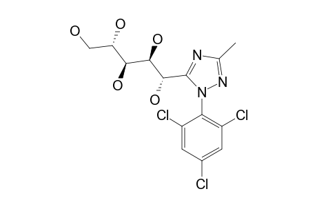 5-(D-MANNO-PENTITOL-1-YL)-3-METHYL-1-(2,4,6-TRICHLOROPHENYL)-1-H-1,2,4-TRIAZOLE