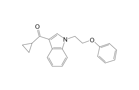 Methanone, cyclopropyl[1-(2-phenoxyethyl)-1H-indol-3-yl]-