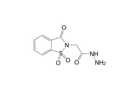 [1,2-(Benzoisothiazol)-3(2H)-one-1,1-dioxid-2-yl)acetic Acid - hydrazide