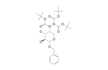 BENZYL-4-[N-TERT.-BUTOXYCARBONYL-N-DI-(TERT.-BUTOXYCARBONYL)-AMINO]-AMINO-4-DEOXY-ALPHA-D-ARABINOPYRANOSIDE