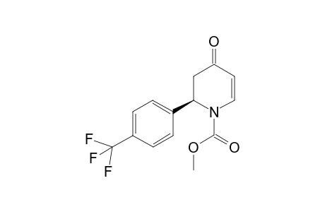 (R)-methyl 4-oxo-2-(4-(trifluoromethyl)phenyl)-3,4-dihydropyridine-1(2H)-carboxylate