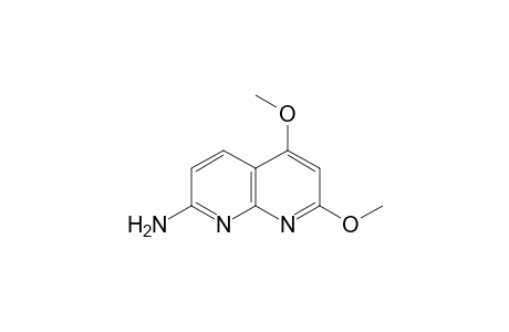 1,8-Naphthyridin-2-amine, 5,7-dimethoxy-