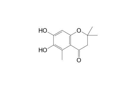 6,7-Dihydroxy-2,2,5-trimethyl-4-chromanone