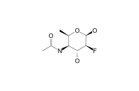 4-ACETAMIDO-2,4,6-TRIDEOXY-2-FLUORO-D-IDOPYRANOSIDE;BETA-ANOMER