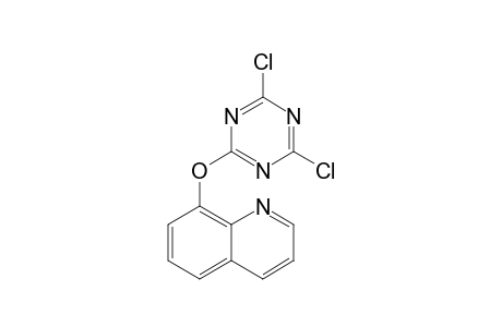 8-[(4,6-dichloro-1,3,5-triazin-2-yl)oxy]quinoline