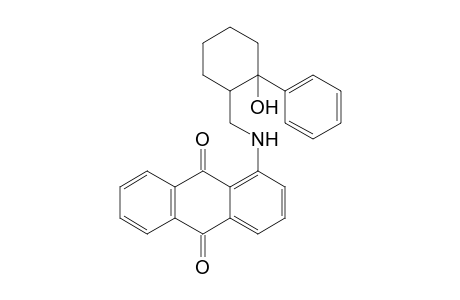 1-{(2-Hydroxy-2-phenylcyclohexyl)methyl}amino-9,10-anthracenedione