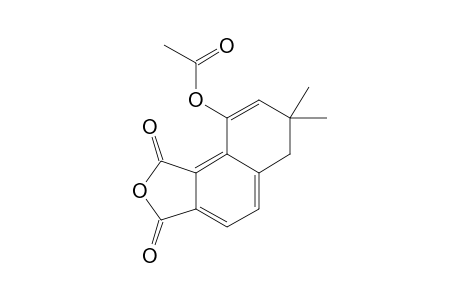 (+/-)-7,7-DIMETHYL-1,3-DIOXO-1,3,6,7-TETRAHYDROBENZO-[E]-ISOBENZOFURAN-9-YL-ACETATE