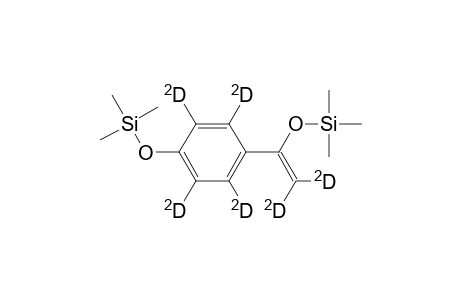 Silane, trimethyl[4-[1-[(trimethylsilyl)oxy]ethenyl-2,2-d2]phenoxy-2,3,5,6-d4]-