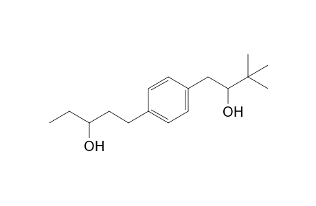 1-[4-(2-Hydroxy-3,3-dimethylbutyl)phenyl]-3-pentanol