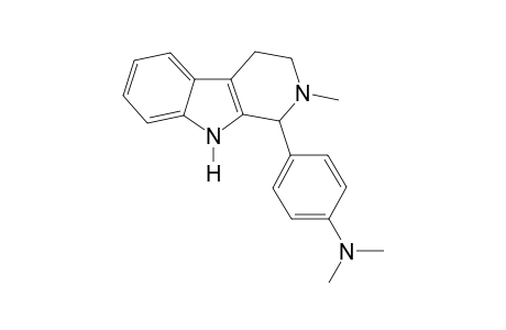 N,N-Dimethyl-4-(3-methyl-2,3,4,9-tetrahydro-1H-pyrido[3,4-b]indol-1-yl)benzenamine