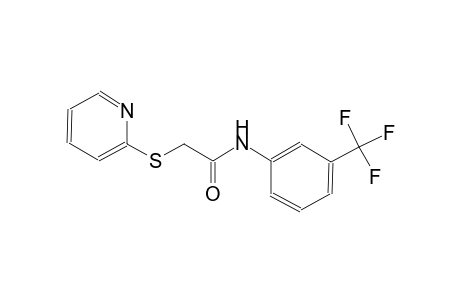2-(2-pyridinylsulfanyl)-N-[3-(trifluoromethyl)phenyl]acetamide