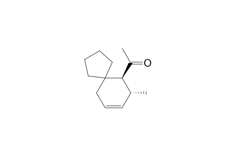 trans-1-(rel-(6S,7R)-7-methylspiro[4.5]dec-8-en-6-yl)ethanone