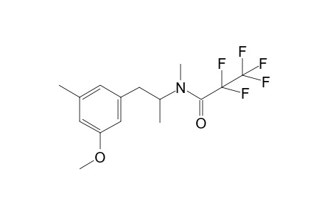 2,2,3,3,3-pentafluoro-N-(1-(3-methoxy-5-methylphenyl)propan-2-yl)-N-methylpropanamide