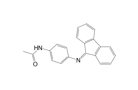 N-[4-(9-fluorenylideneamino)phenyl]acetamide
