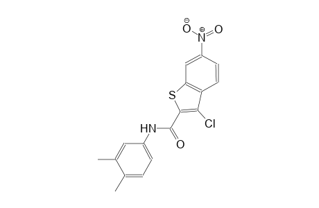 3-chloro-N-(3,4-dimethylphenyl)-6-nitro-1-benzothiophene-2-carboxamide