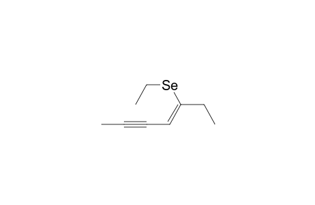 4-Hepten-2-yne, 5-(ethylseleno)-, (Z)-
