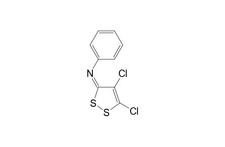 3H-1,2-dithiole, 4,5-dichloro-3-phenylimino-