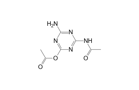 2-Acetamido-4-acetoxy-6-amino-1,3,5-triazine