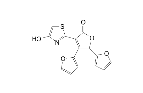 3-(4-Hydroxythiazol-2-yl)-4,5-di(furan-2-yl)furan-2(5H)-one