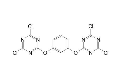 1,3-bis[(4',6'-Dichloro-1',3',5'-triazin-2'-yl)oxy]-benzene