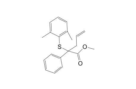 2-[(2,6-dimethylphenyl)thio]-2-phenyl-4-pentenoic acid methyl ester